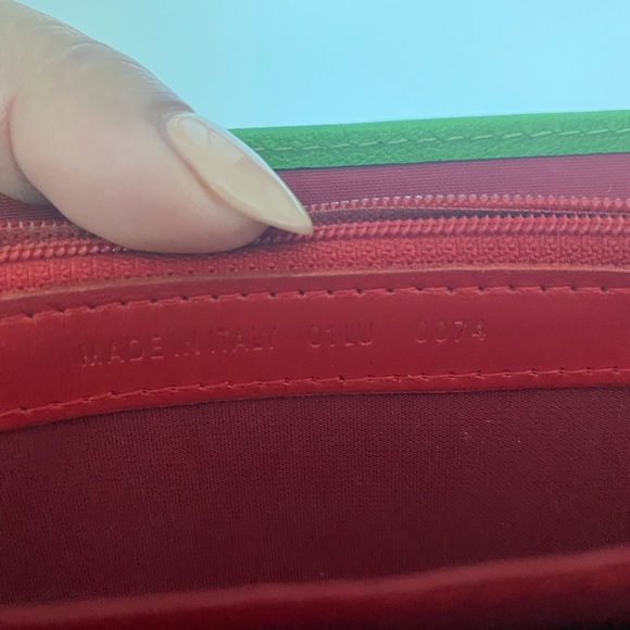 Authentic Vintage Christian Dior Rasta Collection Wallet - Picture 7 of 13